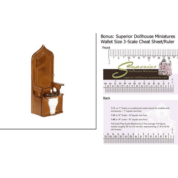 Dollhouse Miniature 1:12 Scale 2 Pc Toilet Tissue SET #Ma1008 AZTEC IMPORTS 